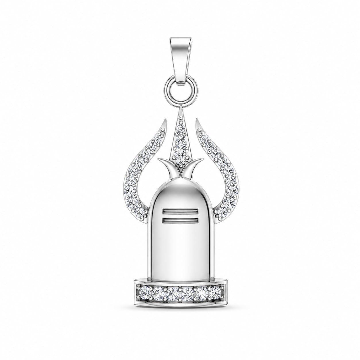 Miss Highness 925 Silver Religious Pendant for Men and Boys | Minimal Daily Wear Design | Silver Jew