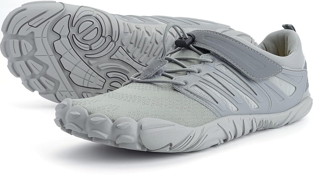 WHITIN Women's Minimalist Barefoot Trail Running Shoes W30, W30 | Grey, 10