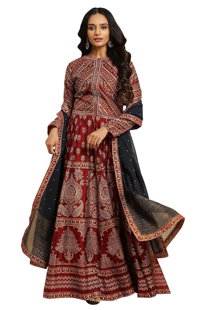 Wishful Womens Dress & Dupatta