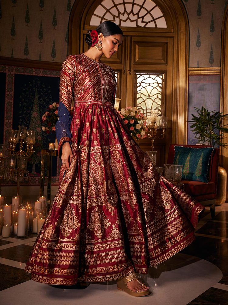 Wishful Womens Dress & Dupatta