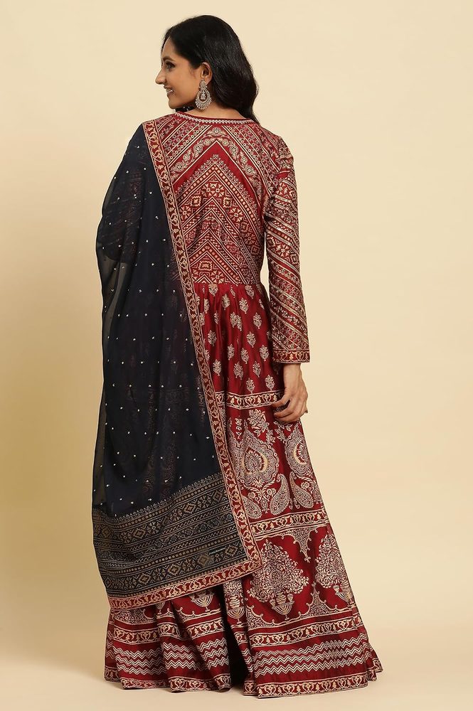 Wishful Womens Dress & Dupatta