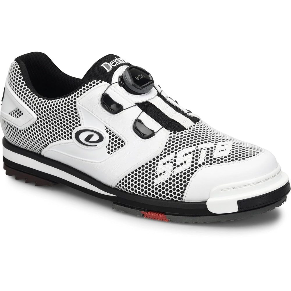 Dexter Mens SST 8 Power Frame BOA Bowling Shoes - White/Black