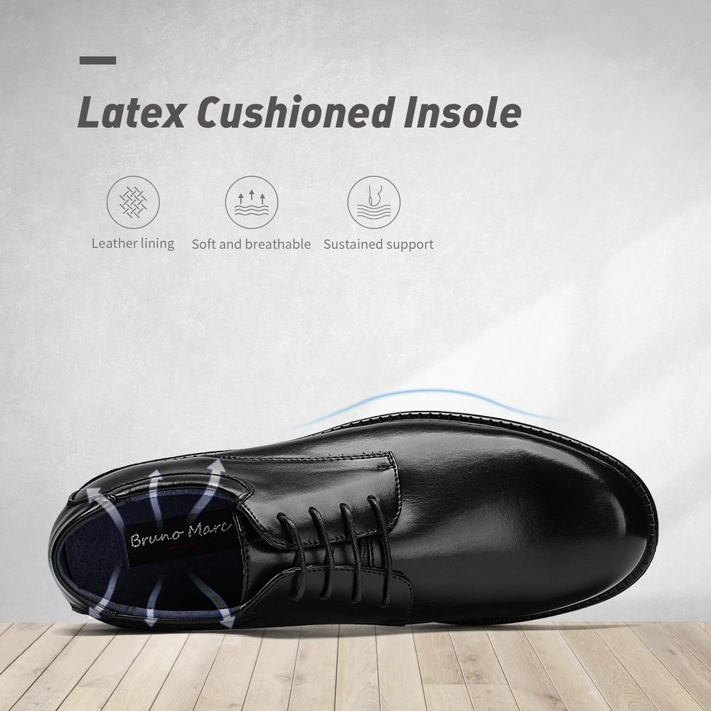 Bruno Marc Men's Oxford Dress Shoes Lace up Formal Classic Shoes
