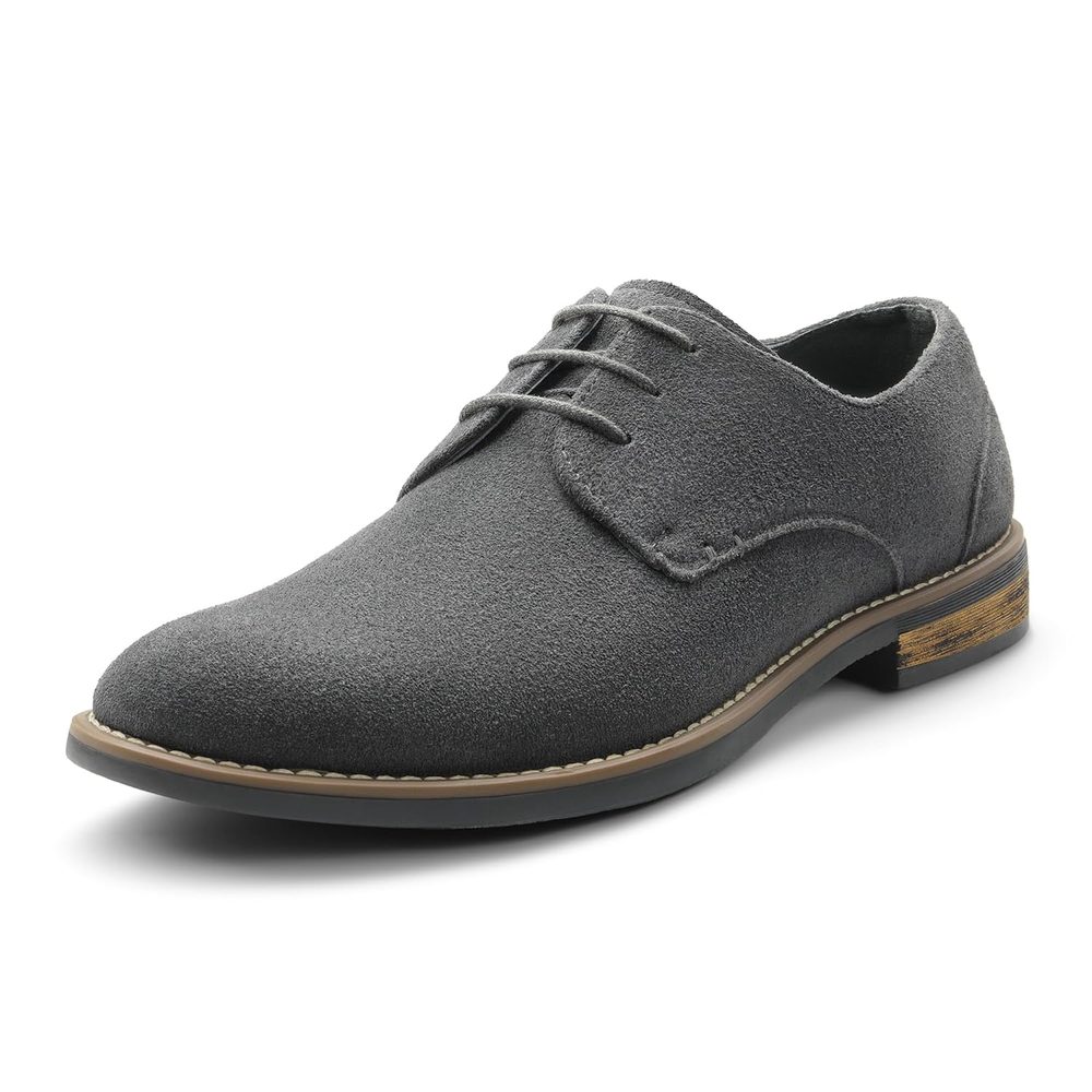 Bruno Marc Men's Urban Suede Leather Lace Up Oxfords Shoes