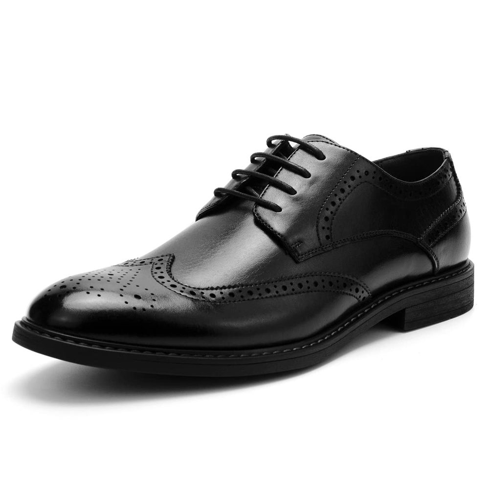 Temeshu Men's Dress Shoes Casual Oxford Shoes Business Formal Shoes