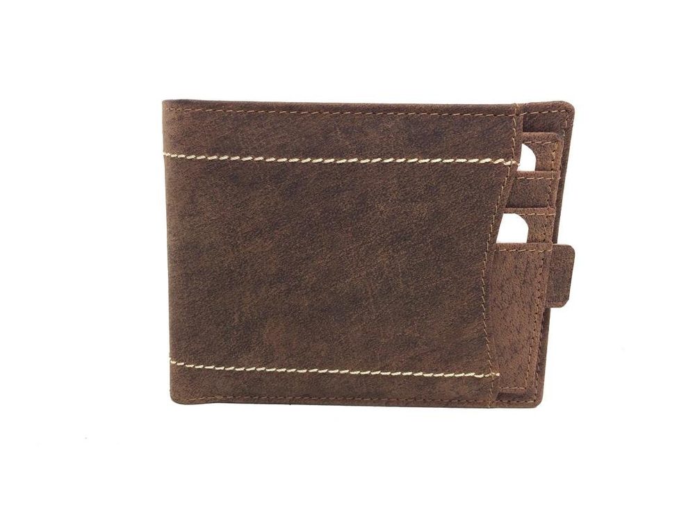 Men's Casual Brown Wallet (UNILA-012_Brown)
