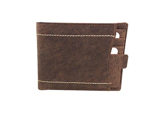 Men's Casual Brown Wallet (UNILA-012_Brown)