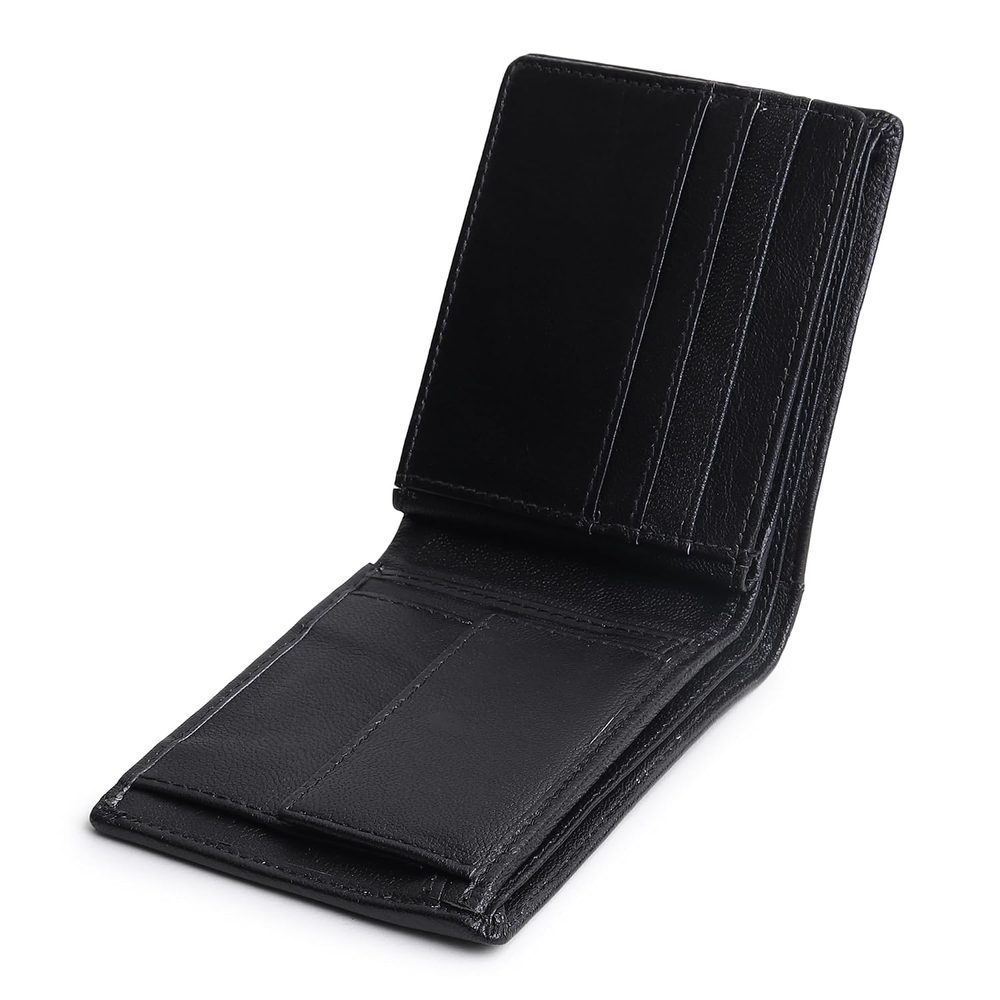 Attree Leather Dual Belt & Wallet Combo/Smooth Cherry Brown Leather & Tan Rough Pure Leather Belt/Trifold Jet Black Wallet/Mens Accesoories Only/Gift Set/Combo Pack