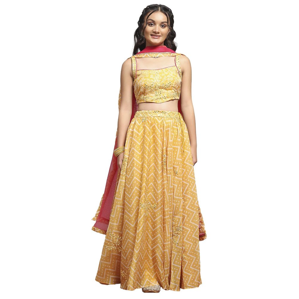 BIBA Girls Lehenga Set
