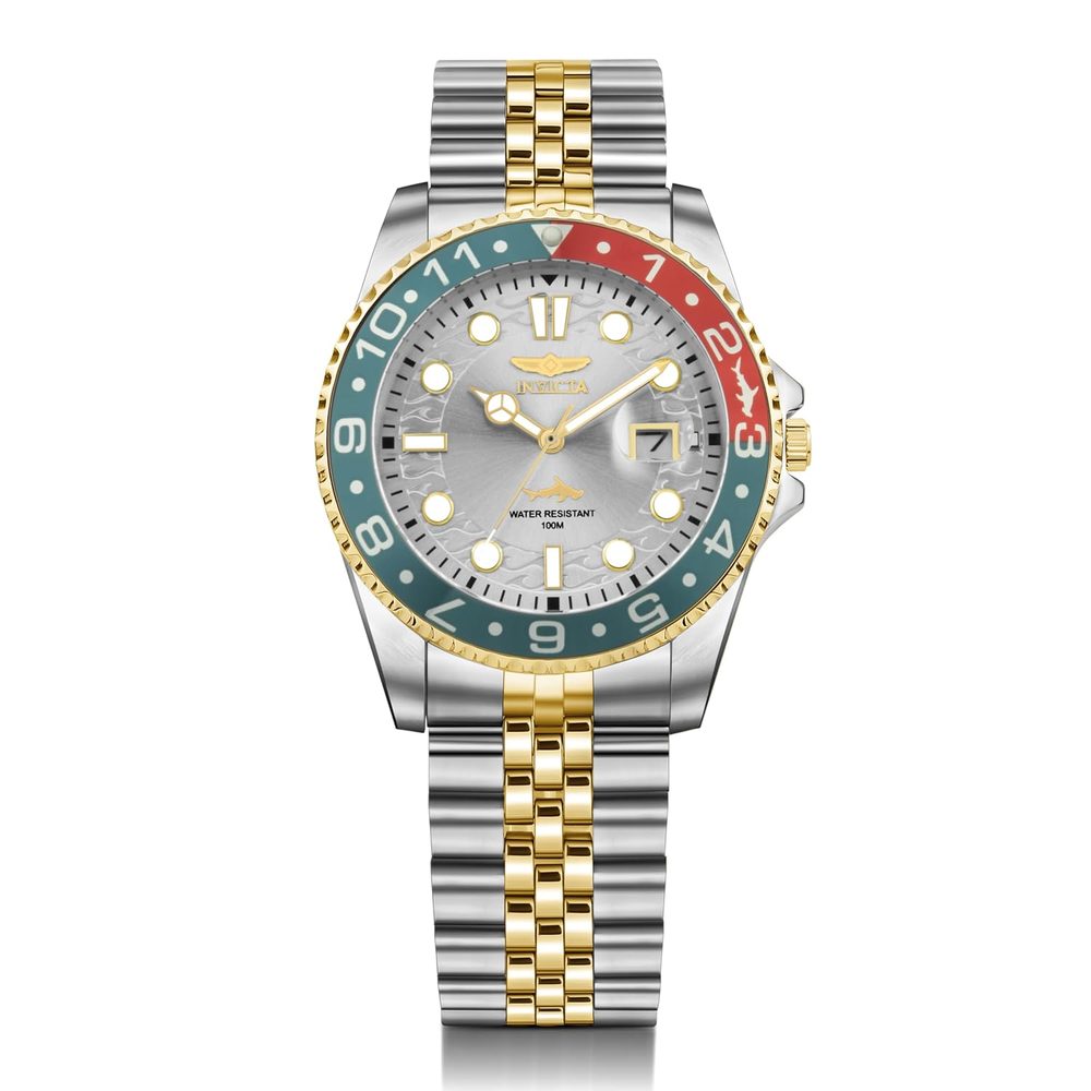 Invicta Pro Diver Analog Silver Dial Men's Watch - 40010