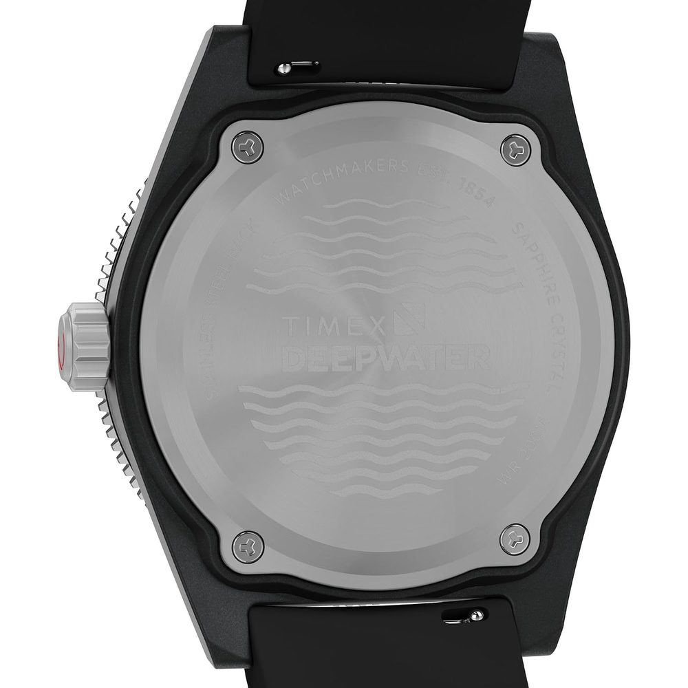 TIMEX Deep Water Reef Analog Watch for Men with Round Dial & Water Resistant Man's Wrist Watches