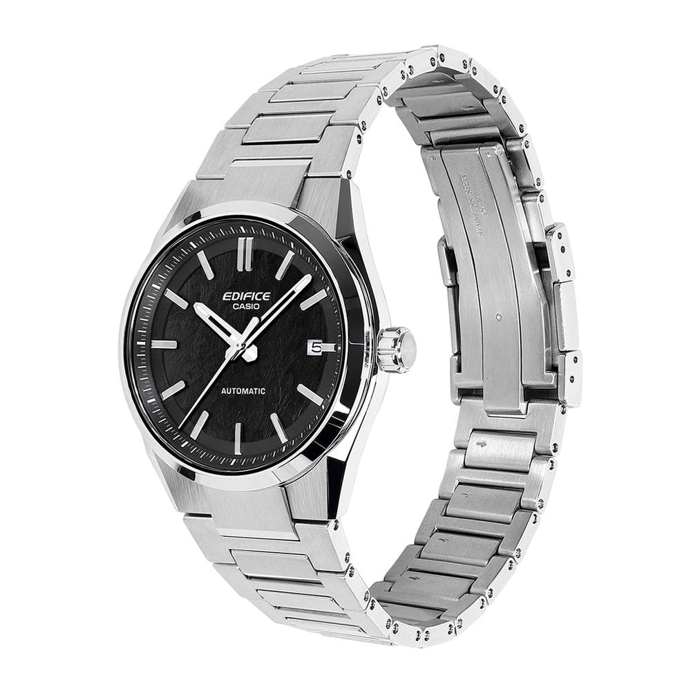 Casio Edifice EFK-110D-1ADR Automatic Analog Black Watch Men (ED701)