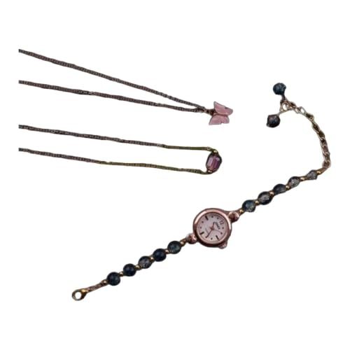 Elegant Jewelry Watch Combo for Daily Wear | Necklace for Women & Girls | Fashion Jewellery Necklace for Special Party, Occassions, Traditional Functions and Fancy wear