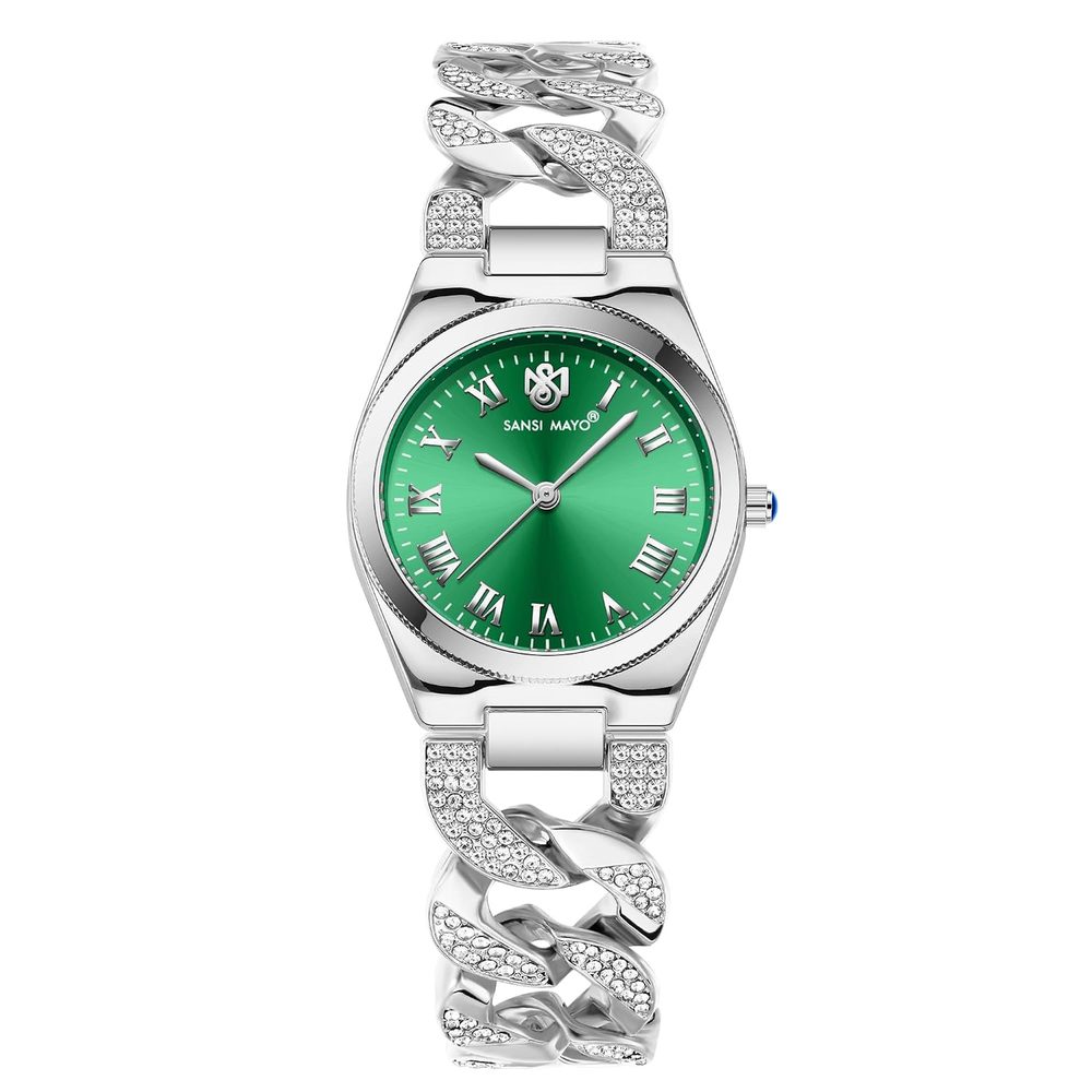 Elora Egyptian Stone Bracelet Watch for Women | Japanese Quartz Ladies Wrist Watch | Jewellery Bracelet Watch for Women Gifting