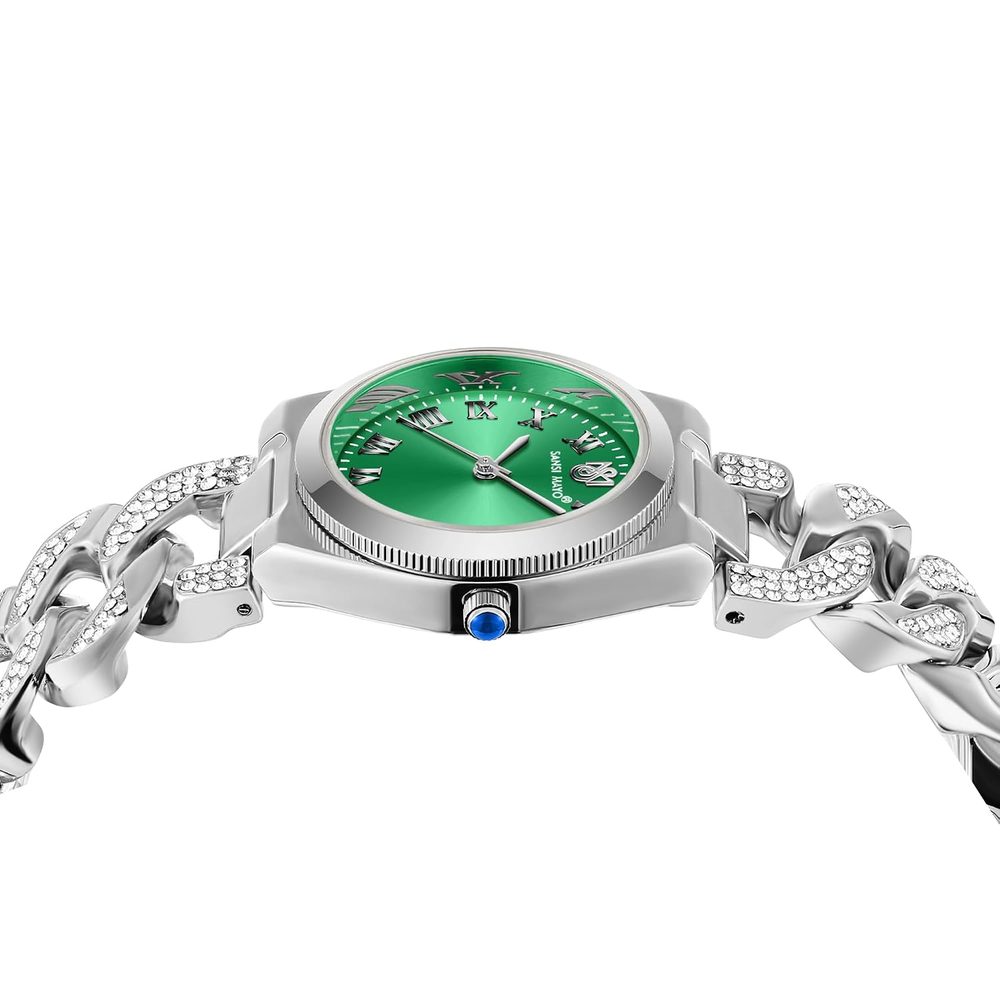 Elora Egyptian Stone Bracelet Watch for Women | Japanese Quartz Ladies Wrist Watch | Jewellery Bracelet Watch for Women Gifting