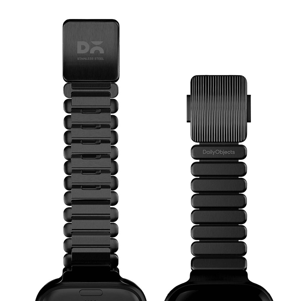 DailyObjects Stainless Steel Strap Apple Watch Band with Secure Clasp, Comfortable Fit, Watch Not Included