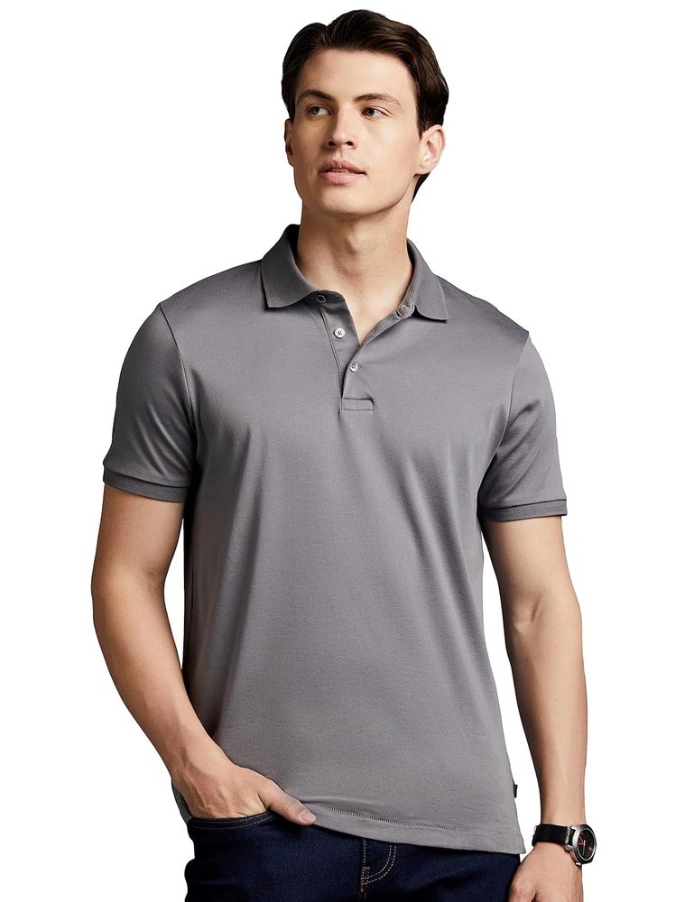 Symbol Premium Men's Super Soft Classic Polo Cotton T-Shirt