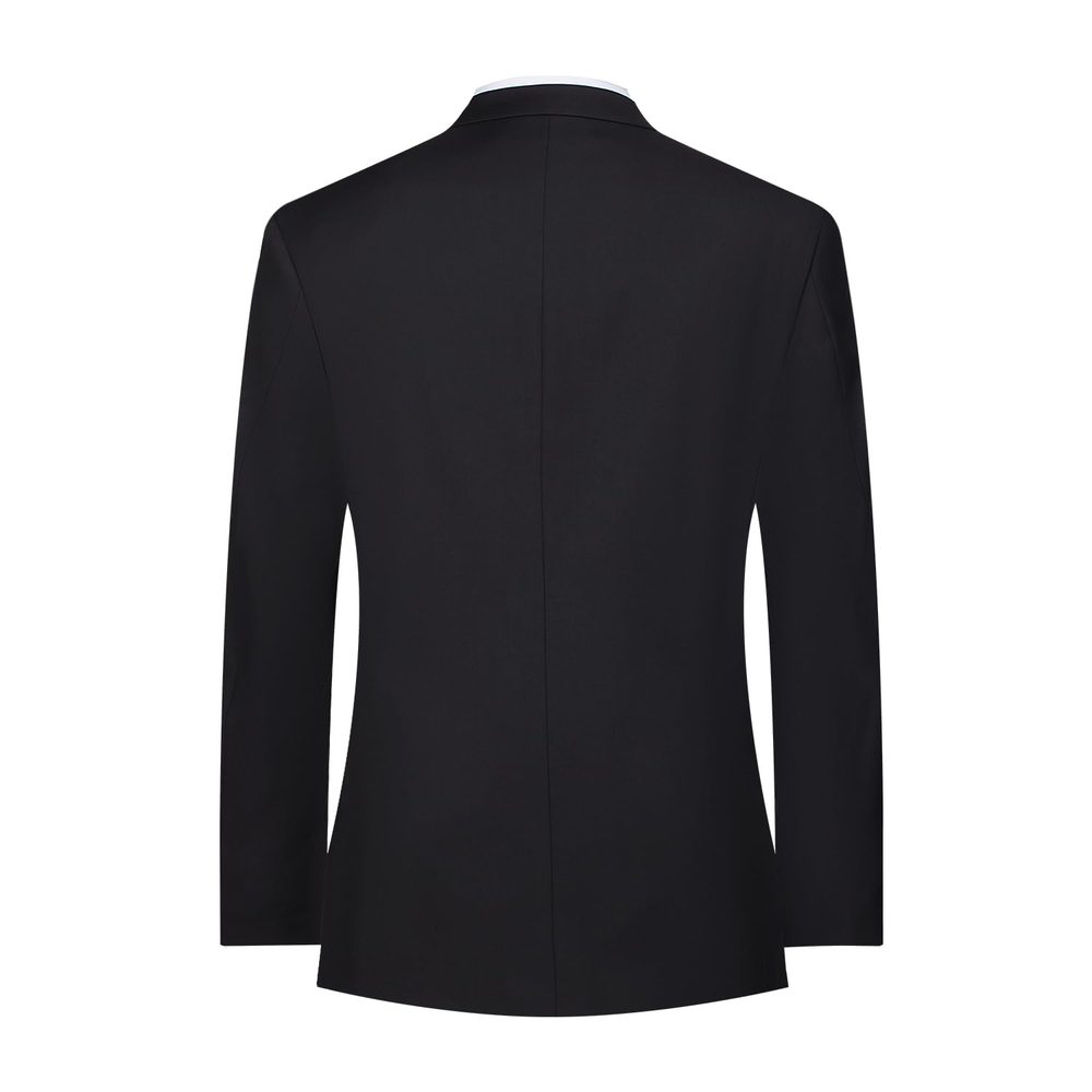 Men's 3 Piece Suit Slim Fit - Single Breasted Two Buttons Solid Business Wedding Suit Jacket Vest Pants Set